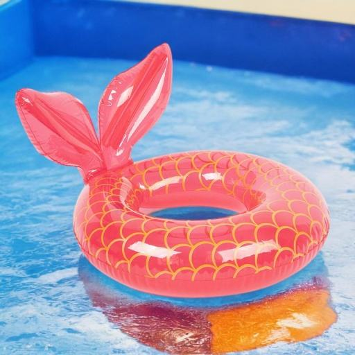 Mermaid swimming ring