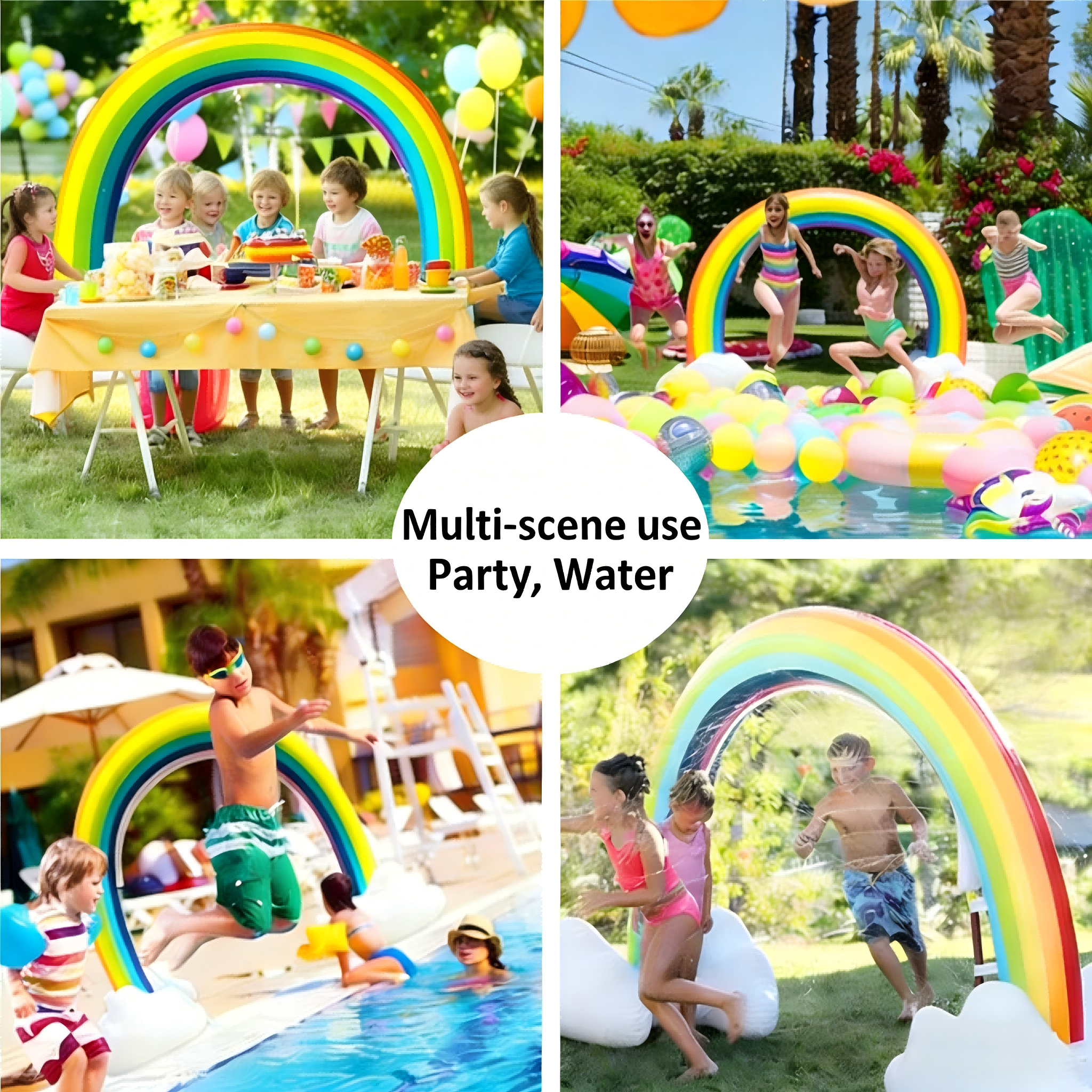 rainbow arch sprinkler