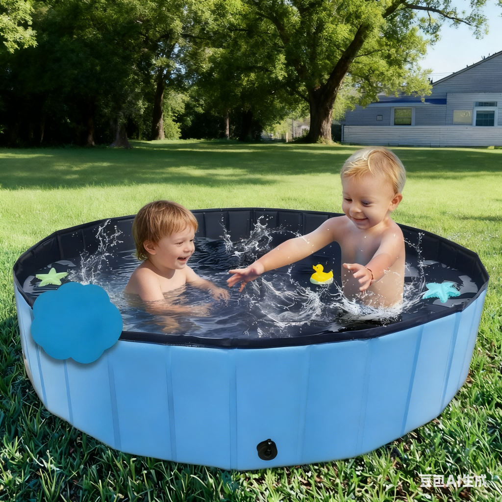 Inflatable swimming pool